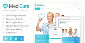 MediCure – Health & Medical HTML5 Template