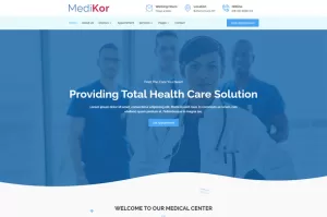 Medikor - Medical Healthcare Elementor Template Kit