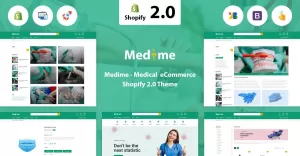 Medime - Medical Shopify 2.0 Theme