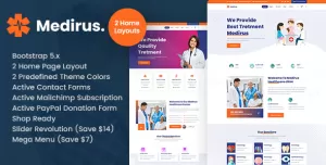 Medirus - Medical Health HTML