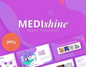 Medishine Medical Presentation PowerPoint template