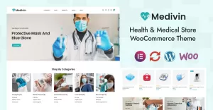 Medivin - Health & Medical Store Elementor WooCommerce Responsive Theme
