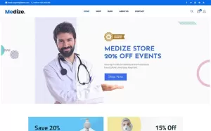 Medize -  Medical & Health WooCommerce Theme