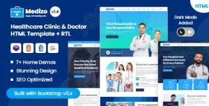 Medizo - Medical Health & Doctor Clinic HTML Template