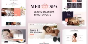 MedSpa - Beauty Salon Spa HTML Template