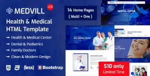 Medvill - Medical HTML Template