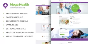 MegaHealth - Medical WordPress Theme For Health Care Center