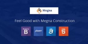 Megna Construction and Architecture Responsive HTML Template