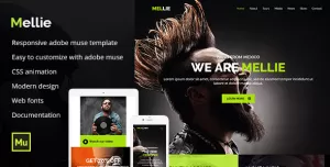 Mellie - Music Muse Template