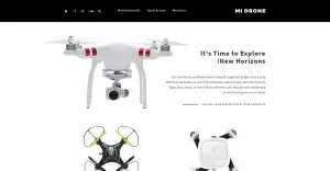 Mi Drone - Drone Shop OpenCart Template - TemplateMonster