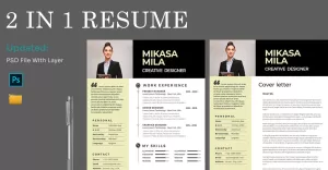 Mikkasa The Professional Resume & Cover Letter