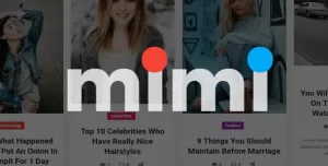 Mimi  Viral Blog Magazine with Frontend Submission