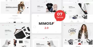 Mimosa - Fashion Boutique Website Templates using bootstrap 5