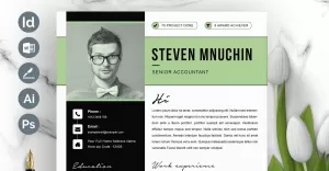 Minilis - Modern CV Resume Template