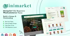 Minimarket - Online Food Store WooCommerce Theme