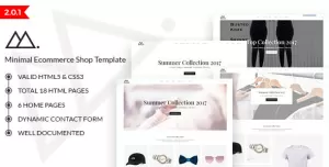 Mira - Fashion Modern Website Template HTML Version