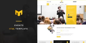Mitri - Events & Conference HTML Template