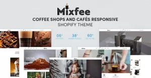 Mixfee - Coffee Shops & Cafés Responsive Shopify Theme