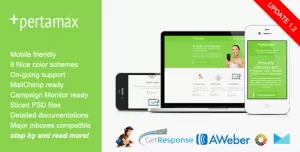 Mobile Friendly HTML Email Template - Pertamax