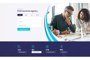 Modins - Insurance Company Elementor Template Kit
