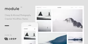 Module – A Minimalist Photography WordPress Theme