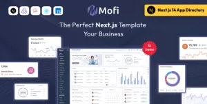 Mofi – React Nextjs Admin & Dashboard Template