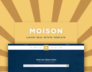Moison Real Estate Luxury WordPress Theme - TemplateMonster