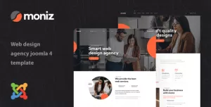 Moniz - Web Design Agency Joomla 4 Template