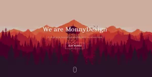 Monny Waves - Modern Parallx HTML Site Template
