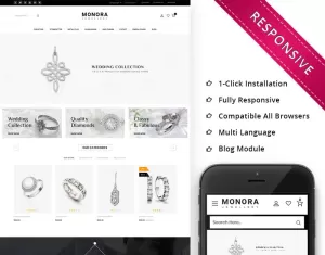 Monora Jewellery Responsive OpenCart Template