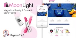 MoonLight - Elegant Cosmetics & Accessories Magento 2 Theme