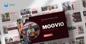 Moovio - Video Production Keynote Template - TemplateMonster