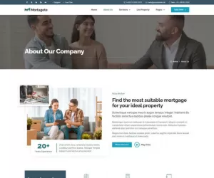 Mortagete - Mortgage Company Elementor Template Kit