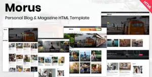 Morus - Personal Blog & Magazine HTML Template