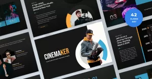 Movie Studio and Film Maker Presentation Keynote Template