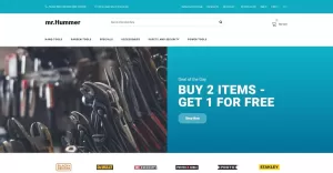 Mr.Hummer - Tools & Equipment Clean Multipage OpenCart Template