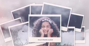Multi Frame Photo Gallery After Effects Template
