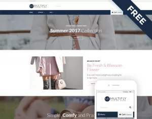Multifly - Fashion Store Free Elegant Shopify Theme