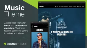 Music - A WordPress Theme For Musicians and Bands - Themes ...