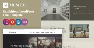 Musium - Art Gallery and Museum WordPress Theme