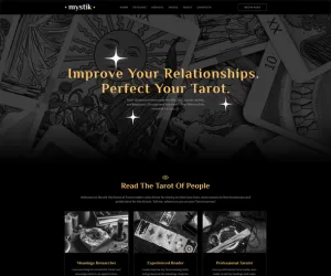 Mystik  Astrology & Esoteric Horoscope Elementor Template Kit
