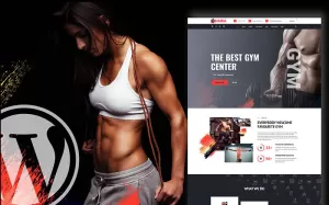 Naika Fitness Gym Shop WordPress Theme - TemplateMonster