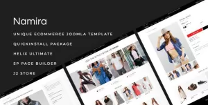 Namira - Unique eCommerce J2Store Joomla Template
