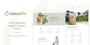 NaturaLife  Health & Organic WordPress Theme