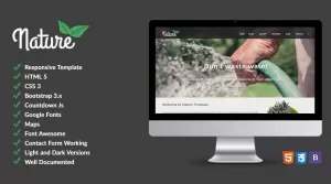 Nature - HTML Template