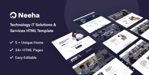 Neeha - Technology IT Solutions & Services HTML5 Template