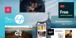 New Life  Church & Religion WordPress Theme