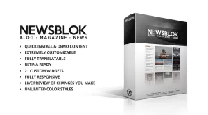 NewsBlok - WordPress Magazine Theme