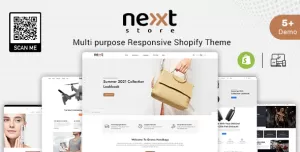 Next - Single Product Electronics & Gadgets Shopify 2.0 Theme
