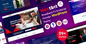 Nextbit - TV & Internet WordPress Theme